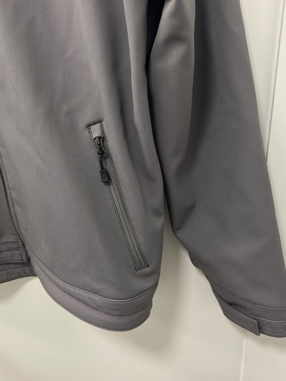Carhartt Gray Zip-Front Softshell Jacket - Picture 3 of 4